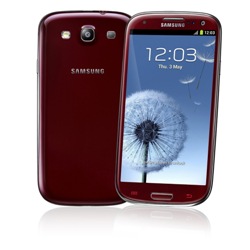 Samsung GALAXY S III в цветовой вариации «Красный гранат»