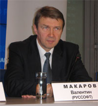 Президент НП «РУССОФТ» Валентин Макаров 